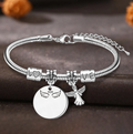 Always In My Heart, Personalized Angel Memorial Bracelet